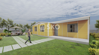 86.Sayfa Tek Katlı Hafif Çelik Yapı Bina 34.6